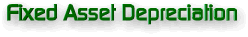 Fixed Asset Depreciation Software by Star Software
